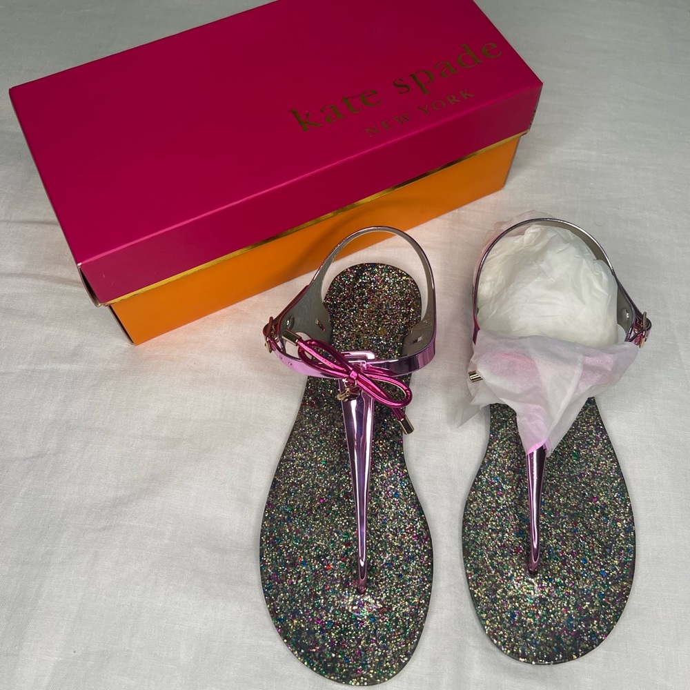 Kate Spade Fanley Fuchsia/Metallic Sandal